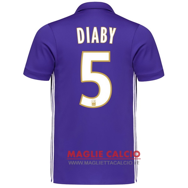 nuova maglietta marseille 2017-2018 diaby 5 terza